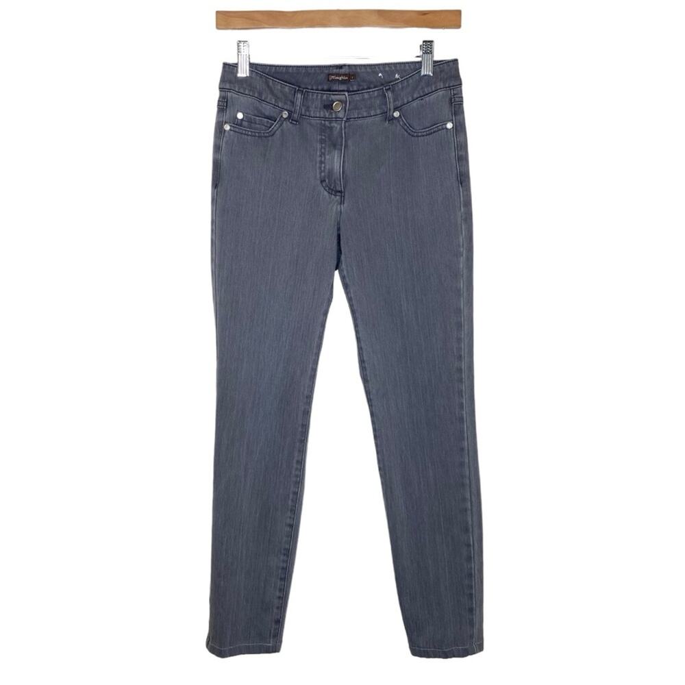 J. Mclaughlin Gray Skinny Jeans Denim Pants Women's Size 2